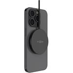 Fixed MagPad Slim s Qi2, bezdrôtová nabíjačka, podpora MagSafe, 15W, čierna