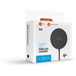 Fixed MagPad Slim s Qi2, bezdrôtová nabíjačka, podpora MagSafe, 15W, čierna