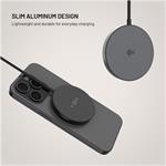 Fixed MagPad Slim s Qi2, bezdrôtová nabíjačka, podpora MagSafe, 15W, čierna