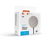 Fixed MagPad Slim s Qi2, bezdrôtová nabíjačka, podpora MagSafe, 15W, titánová