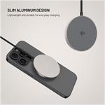 Fixed MagPad Slim s Qi2, bezdrôtová nabíjačka, podpora MagSafe, 15W, titánová