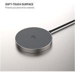 Fixed MagPad Slim s Qi2, bezdrôtová nabíjačka, podpora MagSafe, 15W, titánová