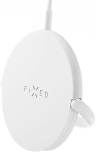 Fixed MagPad Stolná nabíjačka s podporou uchytenia MagSafe, 15W, biela