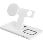 Fixed MagPowerstation 3v1 stojan s bezdrôtovým nabíjaním s MagSafe, biely, (rozbalené)