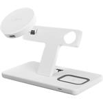 Fixed MagPowerstation 3v1 stojan s bezdrôtovým nabíjaním s MagSafe, biely, (rozbalené)