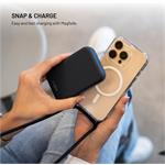 Fixed MagPure Neck puzdro s čiernou šnúrkou na krk pre Apple iPhone 18 Pro/17 Pro