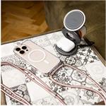 Fixed MagPure Neck puzdro s ružovou šnúrkou na krk pre Apple iPhone Air