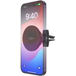 Fixed MagRound 2 držiak s bezdrôtovým nabíjaním, podpora MagSafe, 15W, Qi2, čierny