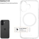 Fixed MagStory AntiUV, TPU gélový kryt s podporou MagSafe pre Apple iPhone 16, číry