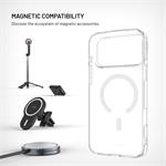 Fixed MagStory AntiUV TPU gélový kryt s podporou MagSafe pre Apple iPhone 17 Pro Max, číry