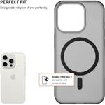 Fixed MagStory TPU gélový kryt s podporou MagSafe pre Apple iPhone 15 Pro, dymový