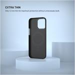 Fixed MagVelar aramidový kryt s podporou Magsafe pre Apple iPhone 16 Pro, čierny