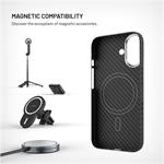 Fixed MagVelar aramidový kryt s podporou MagSafe pre Apple iPhone 17, čierny