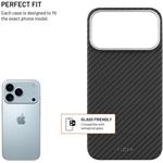 Fixed MagVelar aramidový kryt s podporou MagSafe pre Apple iPhone 17 Pro Max, čierny