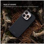 Fixed MagVelar aramidový kryt s podporou MagSafe pre Apple iPhone 17 Pro Max, čierny