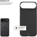 Fixed MagVelar aramidový kryt s podporou MagSafe pre Apple iPhone Air, čierny