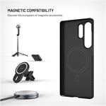 Fixed MagVelar aramidový kryt s podporou Magsafe pre Samsung Galaxy S25 Ultra, čierny