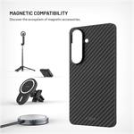 Fixed MagVelar Aramidový kryt s podporou Magsafe pre Samsung Galaxy S26+, čierny