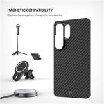 Fixed MagVelar Aramidový kryt s podporou Magsafe pre Samsung Galaxy S26 Ultra, čierny