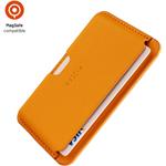 Fixed MagWallet Slim MagSafe peňaženka, oranžová
