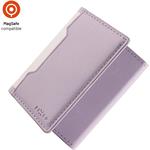 Fixed MagWallet Trifold MagSafe peňaženka, svetlo fialová