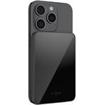 Fixed MagZen 10 Crystal, powerbanka s bezdrôtovým nabíjaním so štandardom Qi2 a podporou MagSafe, 10 000 mAh, čierna