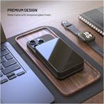 Fixed MagZen 10 Crystal, powerbanka s bezdrôtovým nabíjaním so štandardom Qi2 a podporou MagSafe, 10 000 mAh, čierna