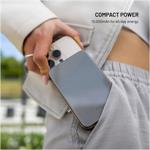 Fixed MagZen 10 Crystal, powerbanka s bezdrôtovým nabíjaním so štandardom Qi2 a podporou MagSafe, 10 000 mAh, čierna