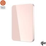 Fixed MagZen 5 Crystal, powerbanka s bezdrôtovým nabíjaním so štandardom Qi2 a podporou MagSafe, 5 000 mAh, ružová