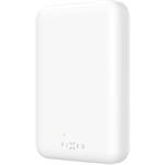 Fixed MagZen Powerbanka s bezdrôtovým nabíjaním a podporou Magsafe, 6 000 mAh, biela