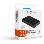 Fixed MagZen Powerbanka s bezdrôtovým nabíjaním a podporou Magsafe, 6 000 mAh, čierna