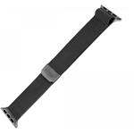 Fixed Mesh Strap nerezový remienok pre Apple Watch 42/44/45/49mm, čierny