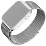 Fixed Mesh Strap nerezový remienok pre Apple Watch 42/44/45mm, strieborný