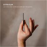 Fixed MiCard Pro Smart tracker s podporou Find My a Find Hub, čierny