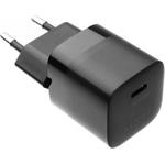 Fixed Mini set nabíjačky s USB-C výstupom a USB-C/Lightning káblom, PD, 1m, MFI, 20W, čierny