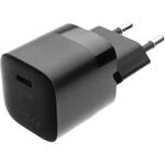 Fixed Mini set nabíjačky s USB-C výstupom a USB-C/Lightning káblom, PD, 1m, MFI, 20W, čierny
