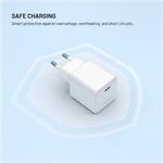 Fixed Mini sieťová GaN nabíjačka s USB-C výstupom a podporou PD, 65W, biela