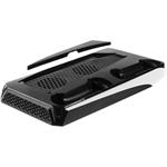 Fixed multifunkčná stanica pre PlayStation 5 s chladením a nabíjaním pre dva ovládače DualSense, čierno biela, (rozbalen