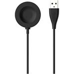 Fixed nabíjací USB-A kábel pre Huawei Watch GT 2 Pro/3/3 Pro/4/4 Pro/5/5 Pro/6/6 Pro, čierny