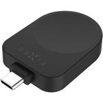 Fixed nabíjací USB-C adaptér pre Samsung Galaxy Watch kompatibilný s Powerstation Uni, čierny