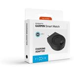 Fixed nabíjací USB-C adaptér pre smartwatch Garmin Fenix 5/6/7/7X/8, Epix, Venu 2/3/3S, Vívoactive 3/4/5, čierny