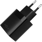 Fixed nabíjačka s 2x USB výstupom a microUSB káblom, 17W Smart Rapid Charge, 1m, čierna