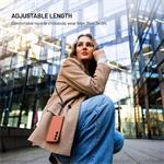 Fixed Neck Cable opletený kábel pre telefóny so zadným krytom s konektormi USB-C/USB-C, 1.6m, PD 60W, 480Mbps, čierny