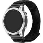 Fixed Nylon Sporty Strap nylonový remienok pre Garmin QuickFit 22mm, čierny