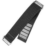 Fixed Nylon Sporty Strap nylonový remienok pre Garmin QuickFit 22mm, tmavo-sivý