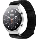 Fixed Nylon Sporty Strap nylonový remienok s Quick Release 18mm pre smartwatch, čierny