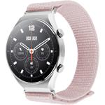 Fixed Nylon Sporty Strap nylonový remienok s Quick Release 18mm pre smartwatch, ružovo-zlatý