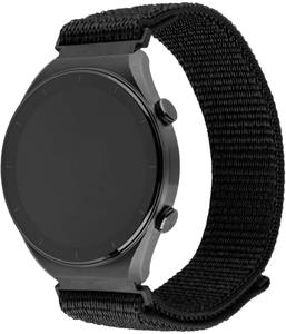 Fixed Nylon Sporty Strap s Quick Release nylonový remienok pre smartwatch, 20mm, čierny