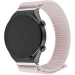 Fixed Nylon Sporty Strap s Quick Release nylonový remienok pre smartwatch, 20mm, ružovo-zlatý