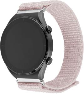 Fixed Nylon Sporty Strap s Quick Release nylonový remienok pre smartwatch, 20mm, ružovo-zlatý